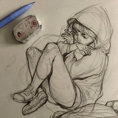 Скетчи карандашом