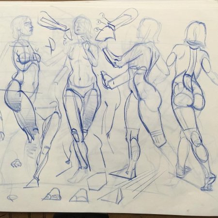 Позы для рисования