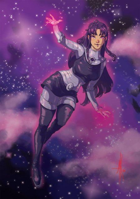 Teen titans блэкфайр