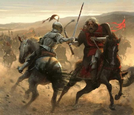 Рыцарь в бою