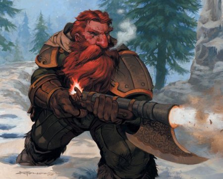 Варкрафт дворф воин