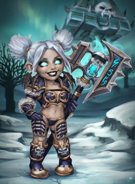 Гномиха варкрафт