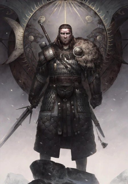 Ведьмак школы медведя арт концепт