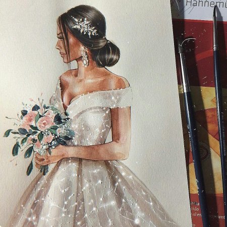 Ирина Пирогова невеста эскиз