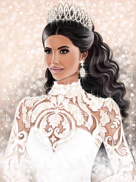 Образ невесты рисунок