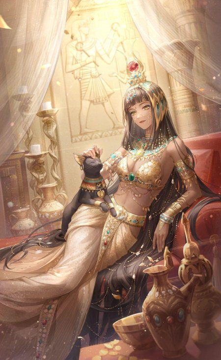 Богиня Египта Клеопатра