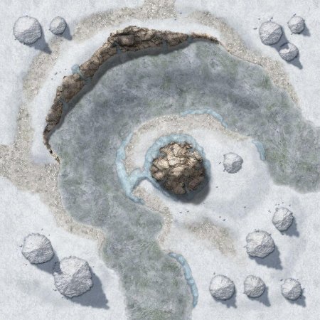 Ледяная пещера ДНД