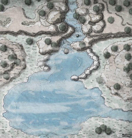 Карты ДНД лес зима