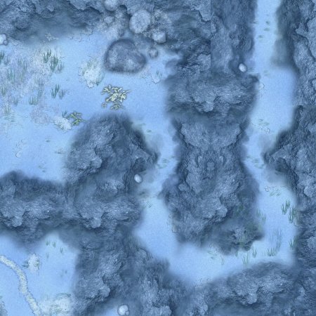 ДНД зимний Battle Map