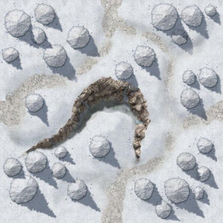 Зимняя карта ДНД