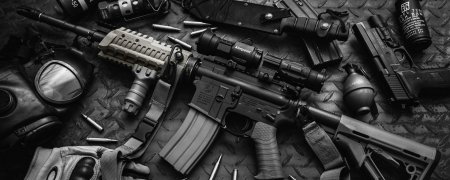 Много оружия