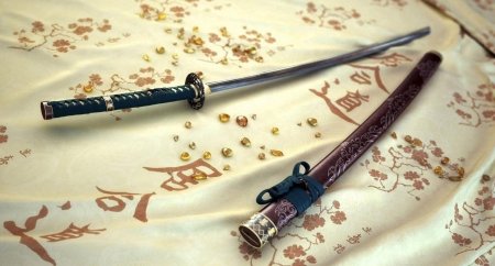 Катана самурая Дзина