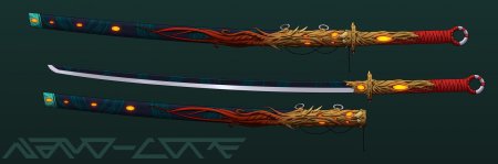 Катана Зеро мечи