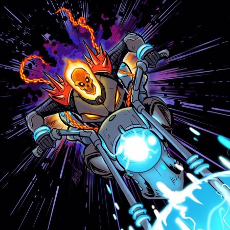 Призрачный гонщик Марвел