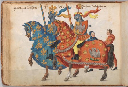 Рыцарские турниры Средневековая живопись