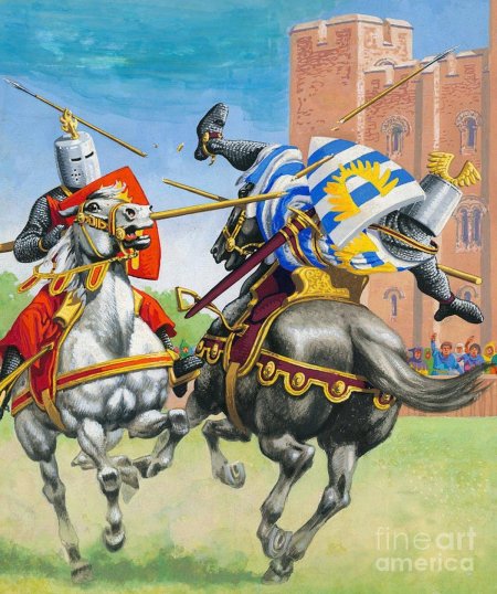 Айвенго Рыцарский турнир иллюстрации