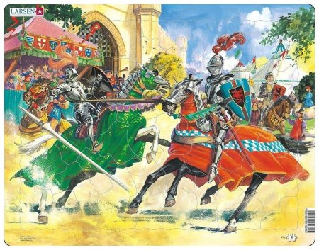 Рыцарский турнир в средневековье