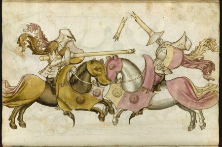 Рыцарский турнир в средневековье