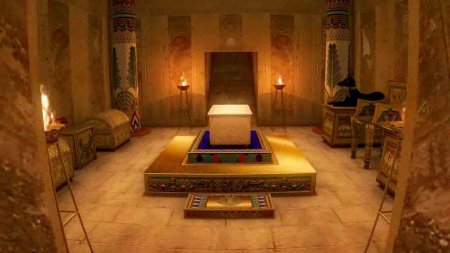 Усыпальница фараона в древнем Египте