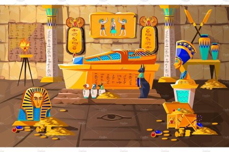 Пирамида Египет фараон вектор