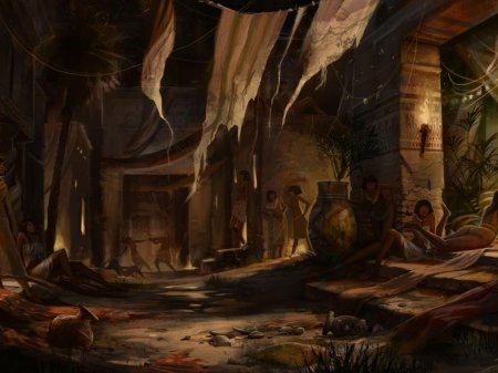 Древний Египет арт фэнтези