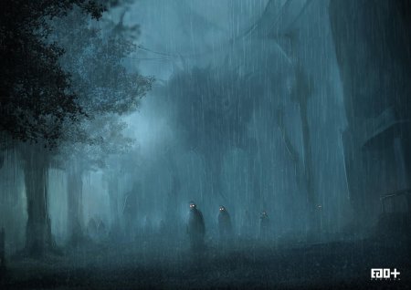 Мрачный пейзаж