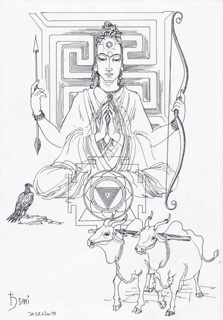 Шани Сатурн в ведической астрологии