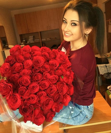 Букет цветов для девушки