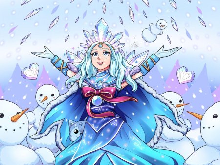 Кристал мейден дота 2