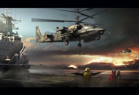 Ка-52 Аллигатор арт