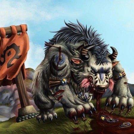 Варкрафт таурен друид