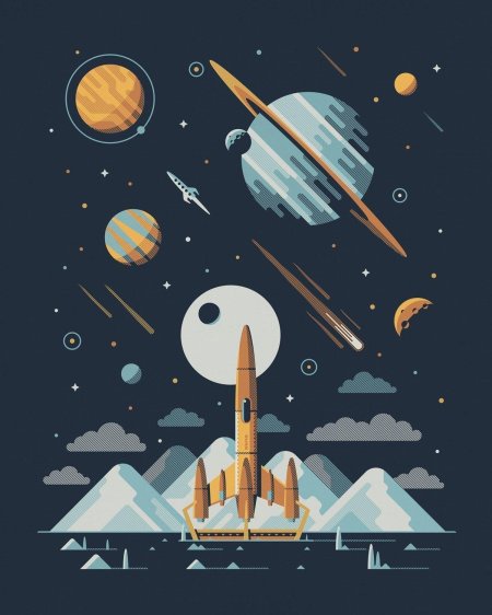 Космические иллюстрации