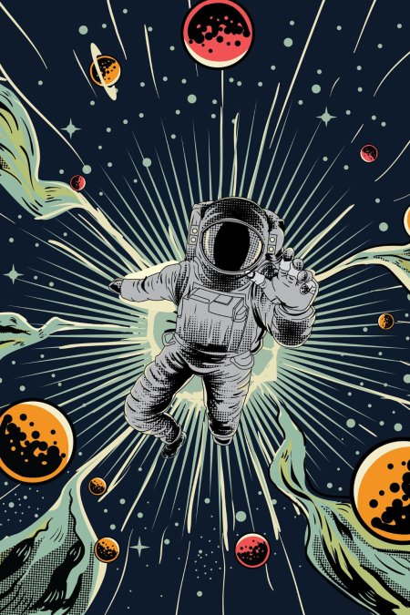 Плакат. Космос