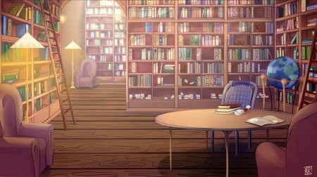 Библиотека фон