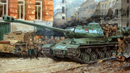 ИС-2 В Берлине