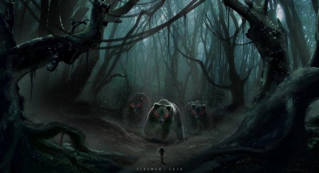 Страшный дремучий лес