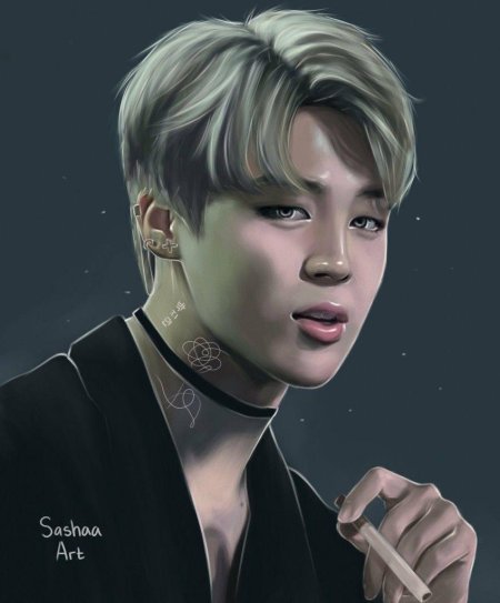 Чимин БТС арт