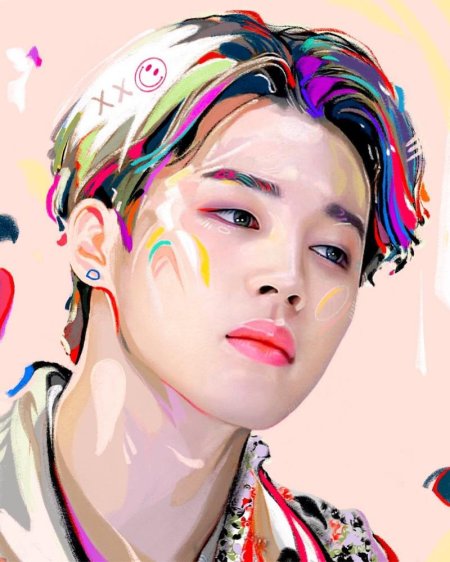 Чимин БТС арт