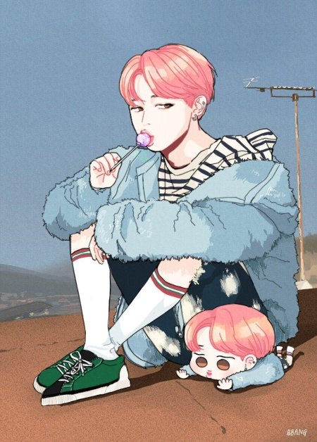 BTS арт 18 Чимин