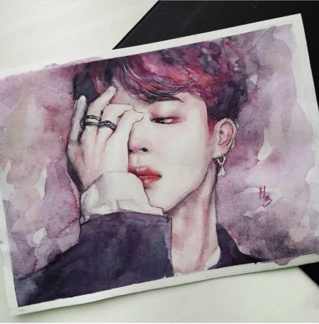 Чимин БТС арт