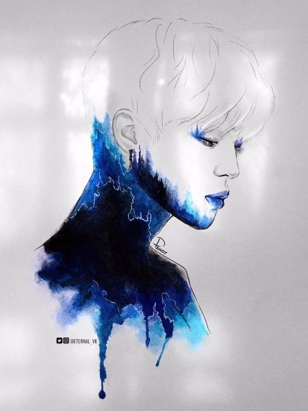 Чимин БТС арт