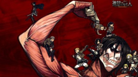 Аниме атака титанов титаны