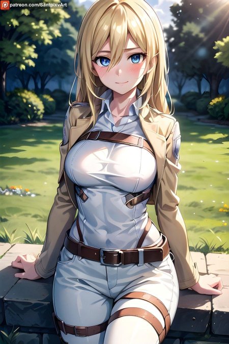 Девушки из атаки титанов