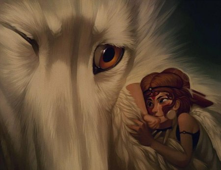 Принцесса мононоке волчица