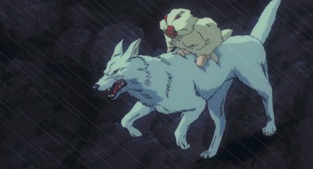 Принцесса Мононоке волки