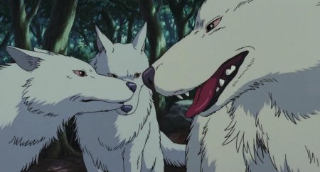 Принцесса Мононоке волки
