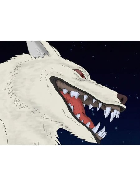 Принцесса Мононоке волчица