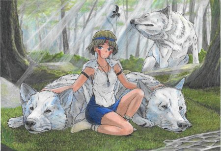 Волчья принцесса Мононоке