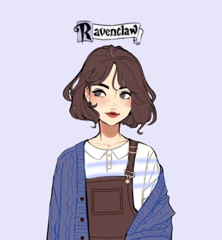 Гарри и девушка с Когтеврана