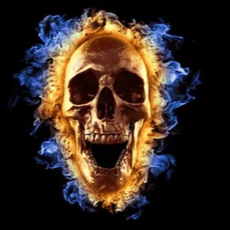 Пылающий череп